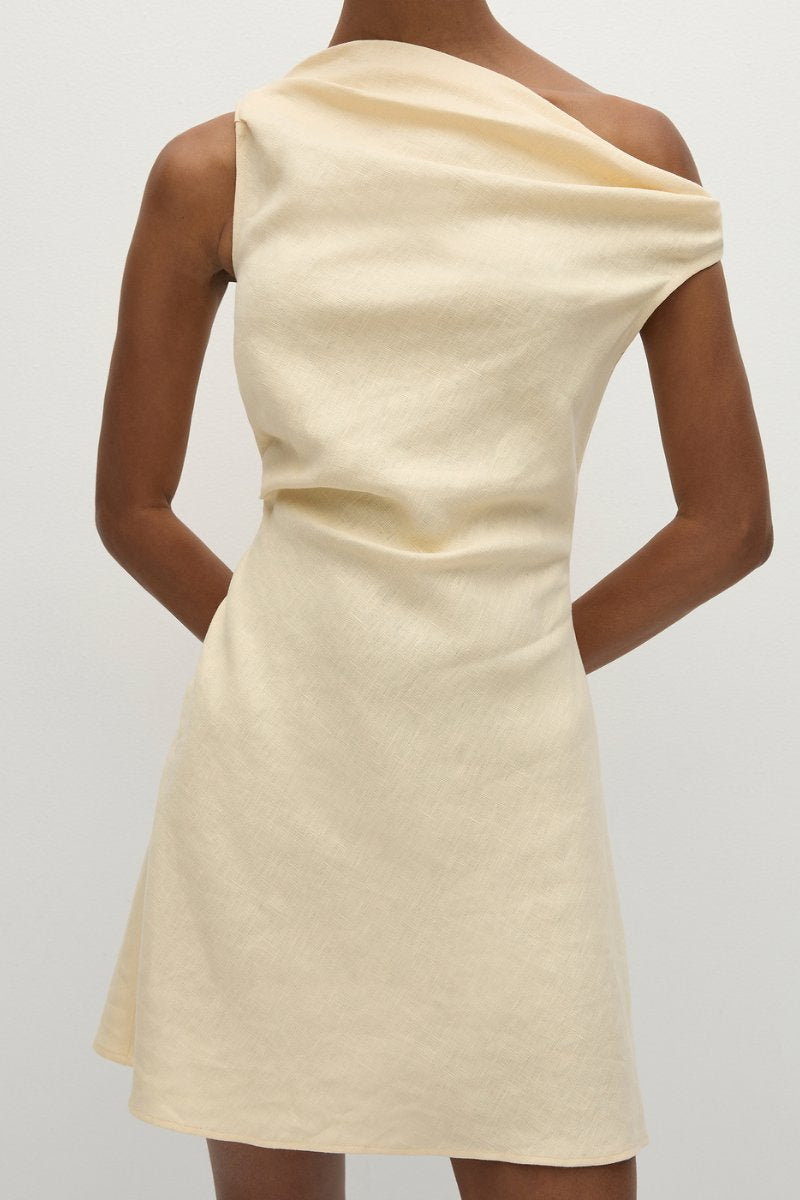 SUIS MINI DRESS-BUTTER Mini Dress Faithfull the Brand