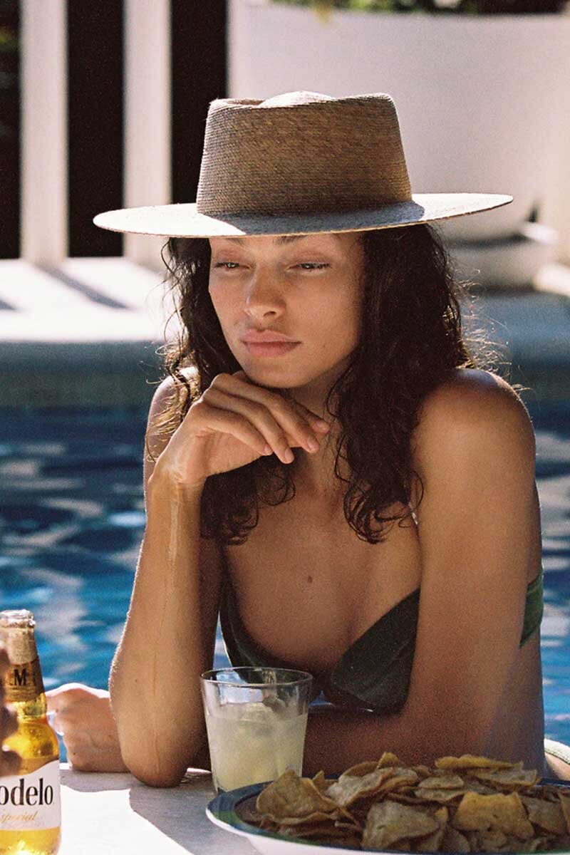 PALMA BOATER-STRAW NATURAL Hats Lack of Color
