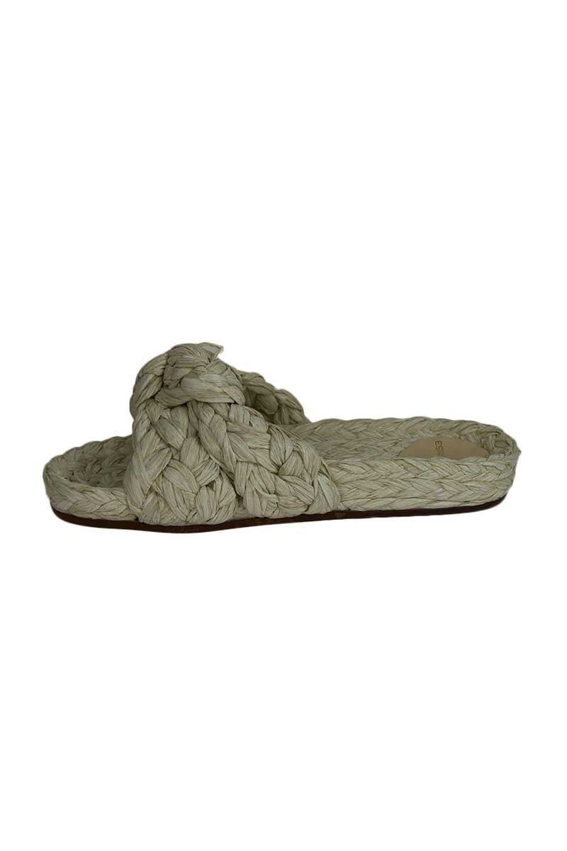 TANGO RAFFIA SLIDE-SNOW Shoes Estilo Emporio