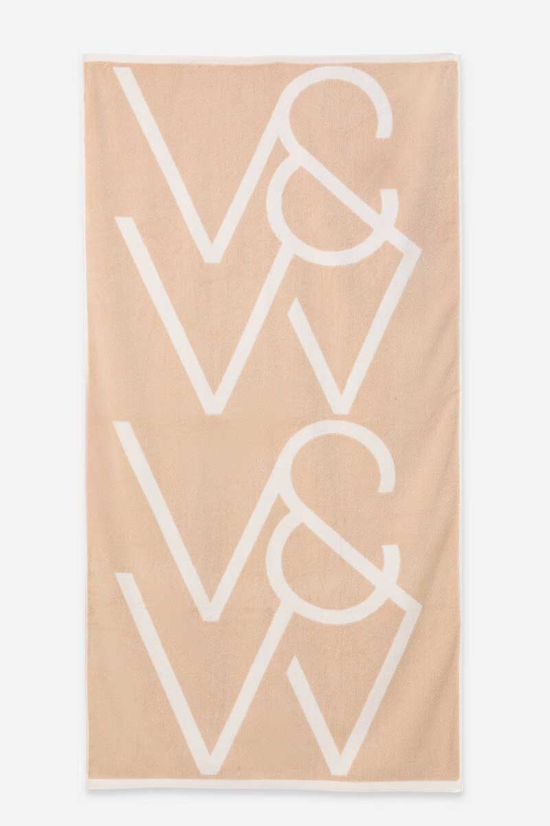 V&W BEACH TOWEL-NATURAL Accessories Viktoria and Woods OS Natural