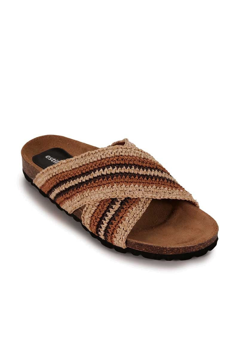 BASK SIDE-TAN/CHOCOLATE Shoes Estilo Emporio