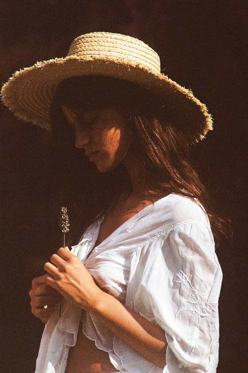 THE VENTURA-STRAW Hats Lack of Color