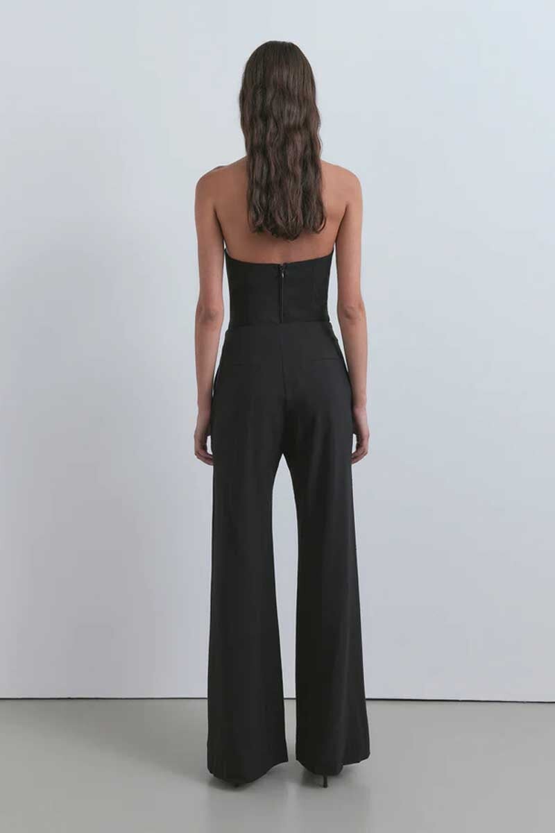 CUPID PALAZZO PANT-BLACK Pants Viktoria and Woods
