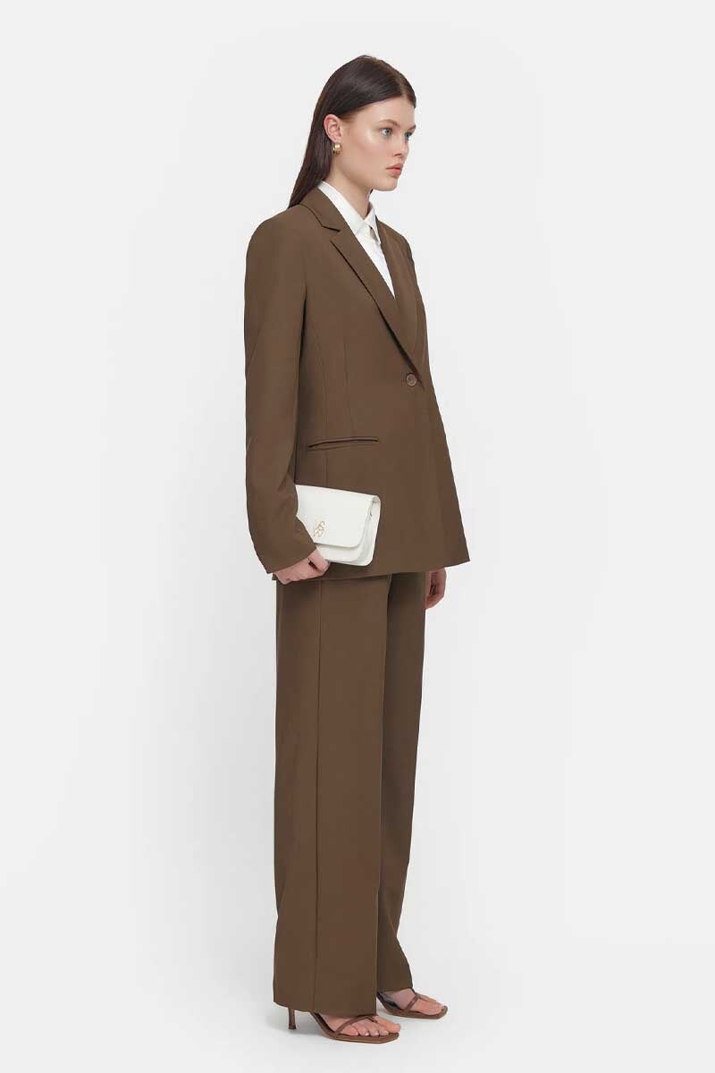 HOMETOWN BLAZER-BURNT UMBER Blazers Viktoria and Woods