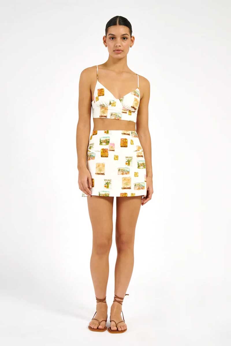 MARCY MINI SKIRT-DESERT VISTA Skirts ROAME. 0 Desert Vista
