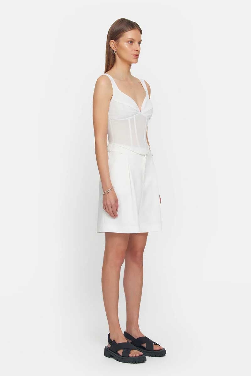 THETA BUSTIER-WHITE Tops Viktoria and Woods