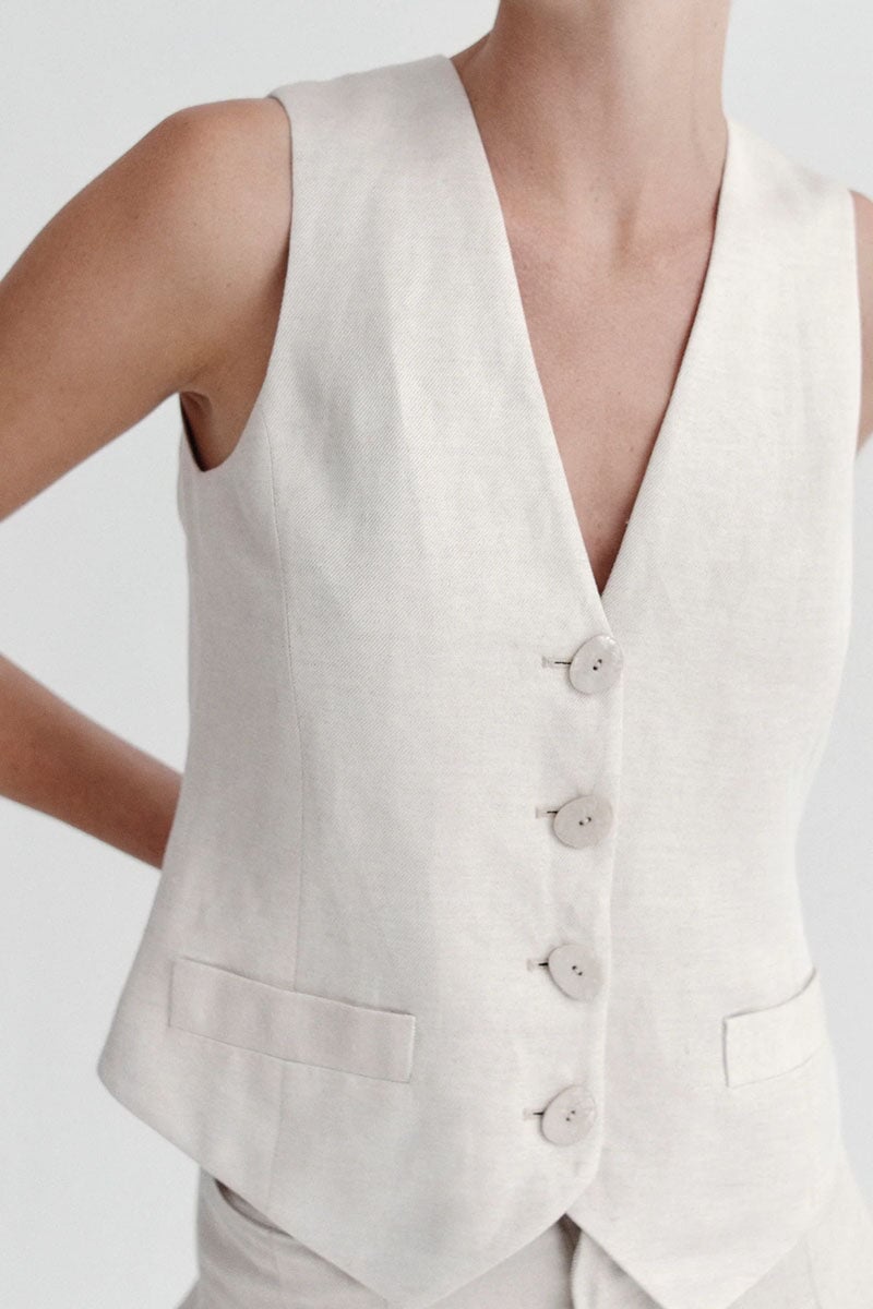 BALMY VEST-WHEAT Jackets HANSEN AND GRETEL