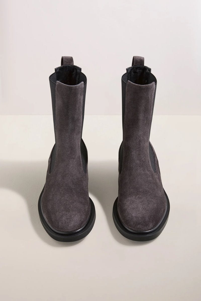 THE GRACE BOOT-GRAPHITE SUEDE Boots A.Emery