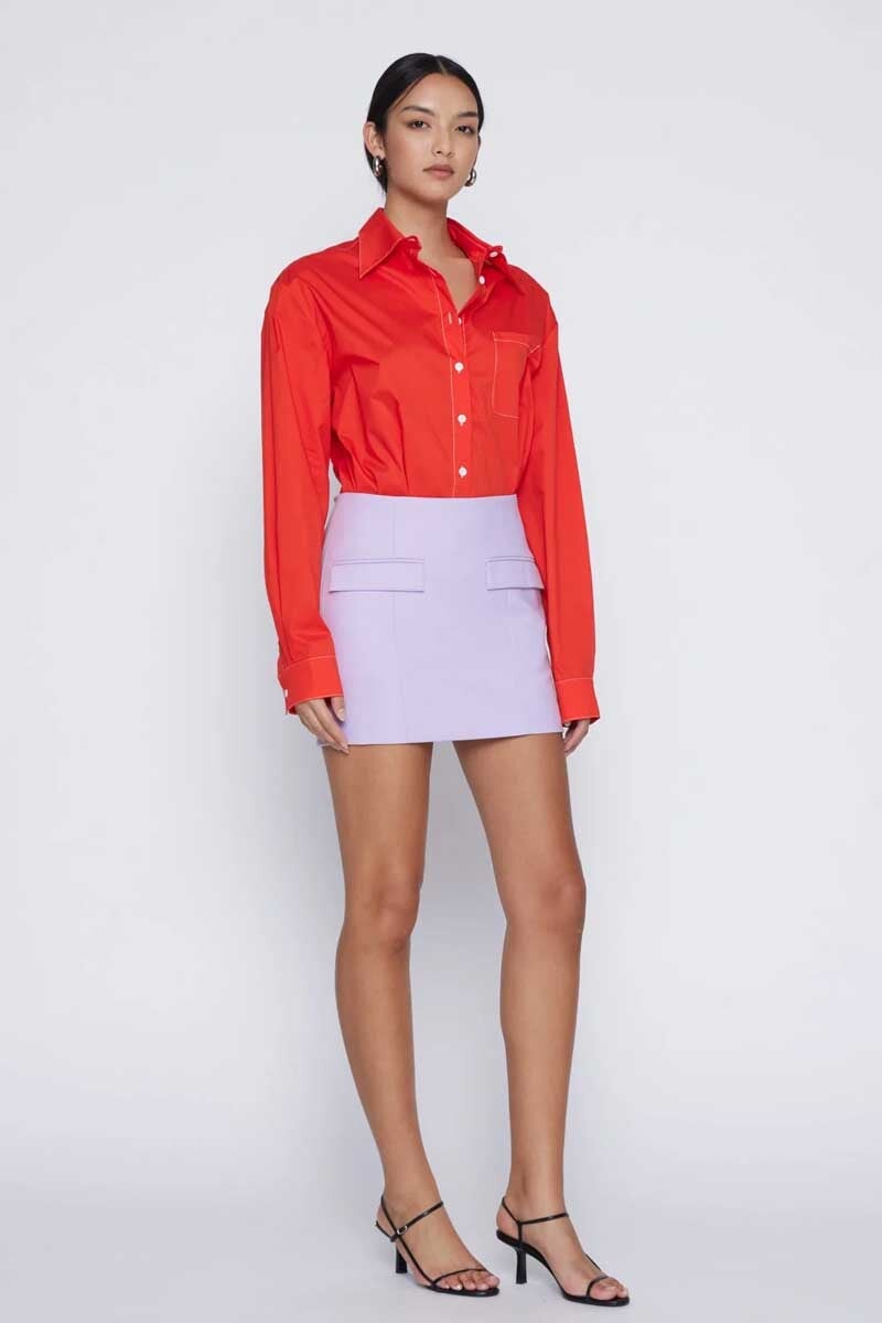 QUINN SKIRT-LILAC Skirts Anna Quan