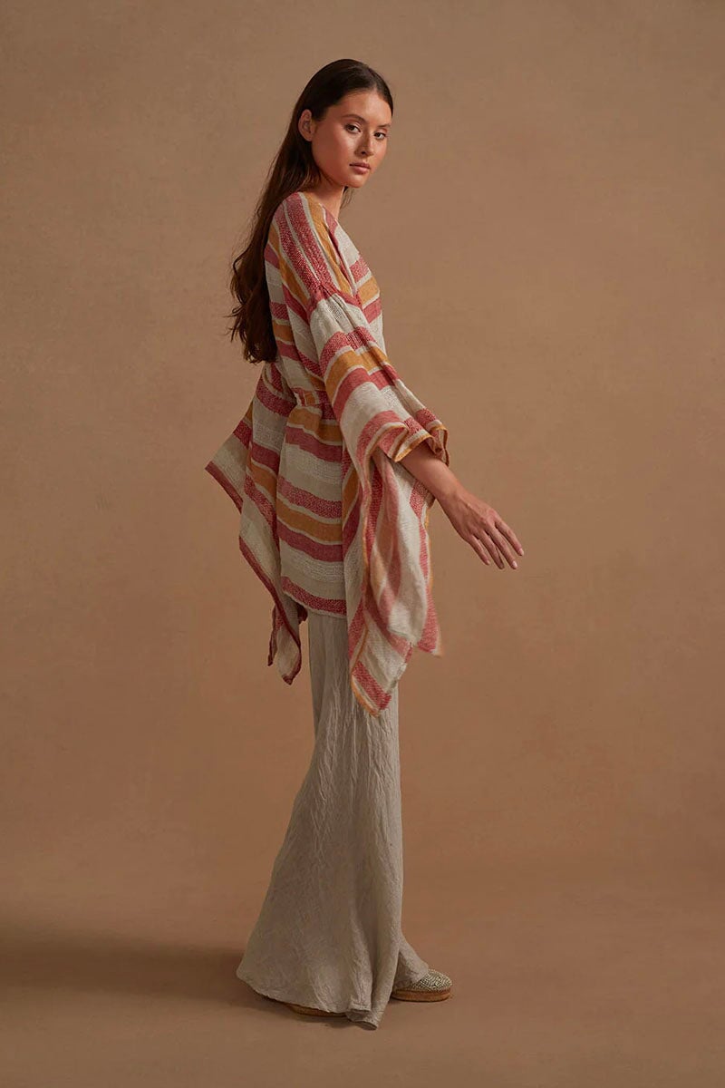 NOVO FLARE PANT-BRASILE NATURAL Pants Estilo Emporio