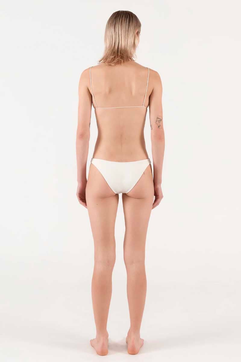 FINE STRAP TRIANGLE TOP-ECRU Swim ZIAH