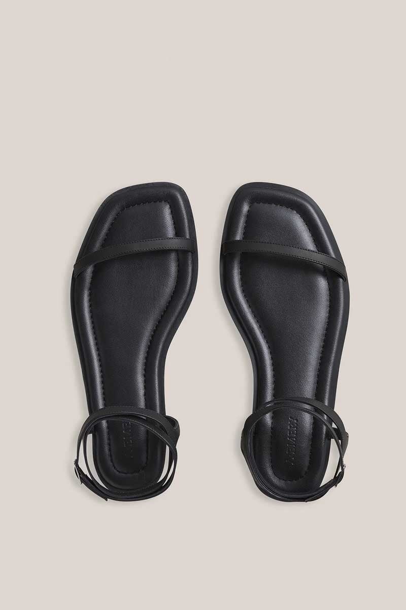 THE VIV SANDAL-BLACK Shoes A.Emery
