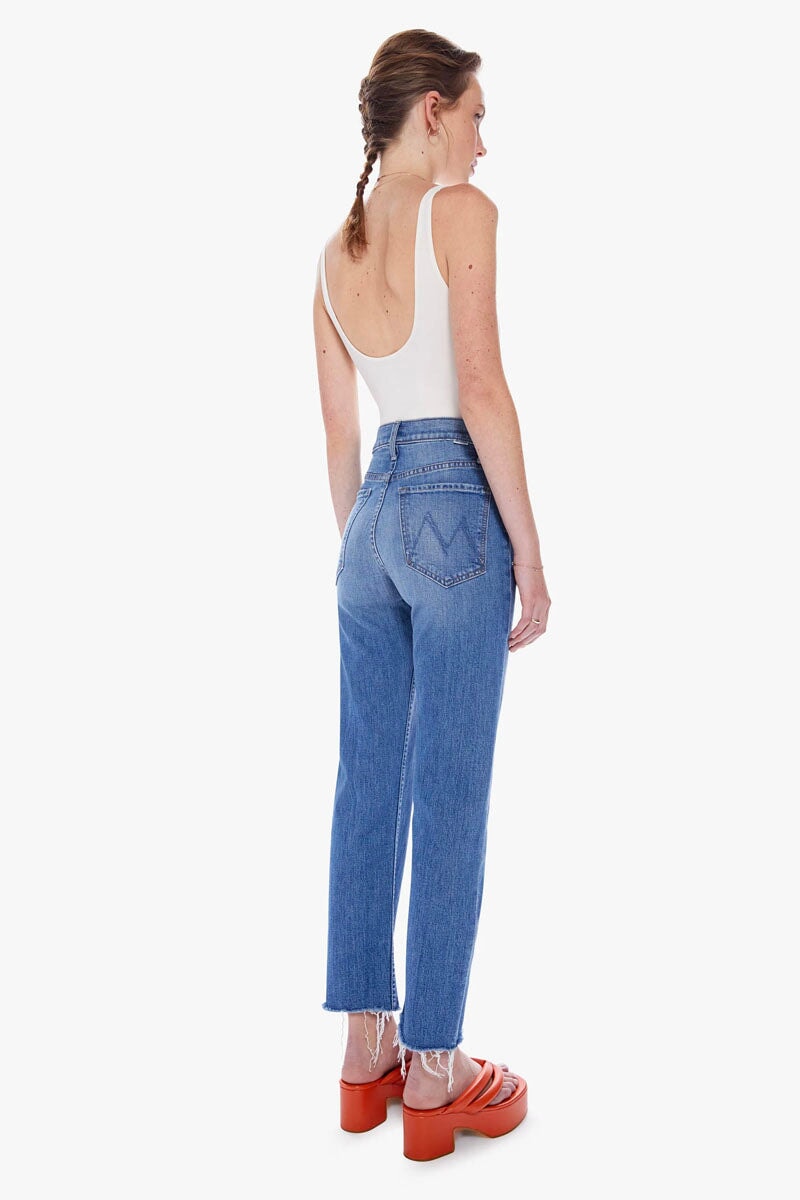 THE TOMCAT ANKLE FRAY-FROM OUT OF TOWN Denim MOTHER