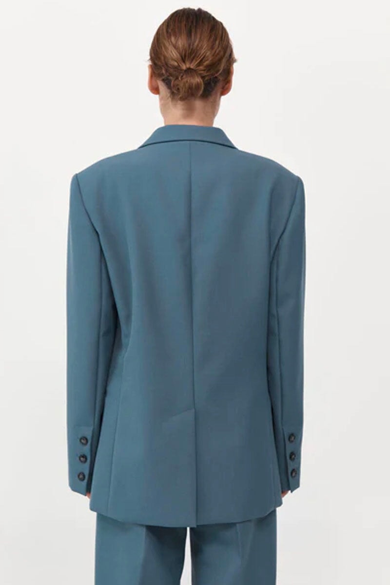 CARTER BLAZER-SLATE Jackets ST AGNI