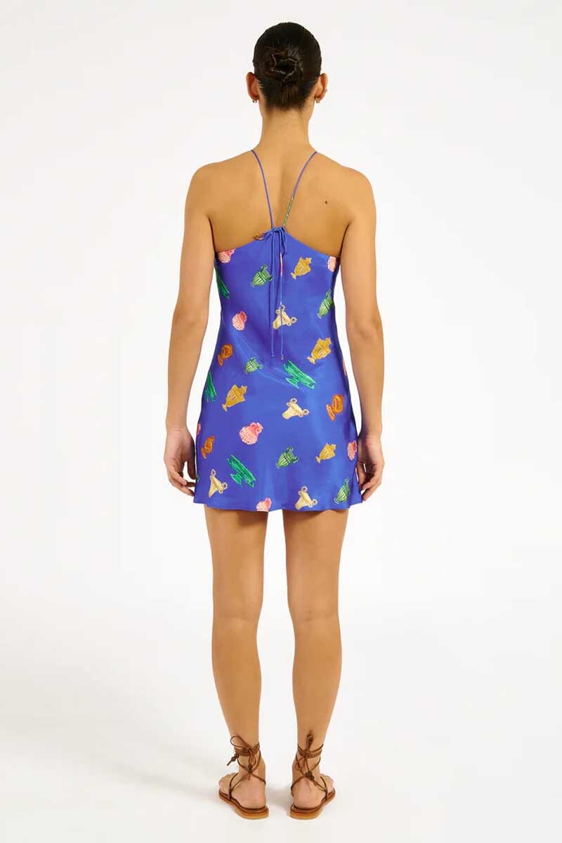 VESPA DRESS-CERAMICA COBALT Dress ROAME.