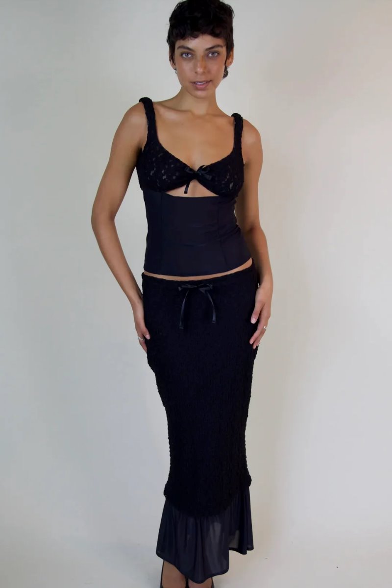 EQUINOX TOP-BLACK Tops Buci