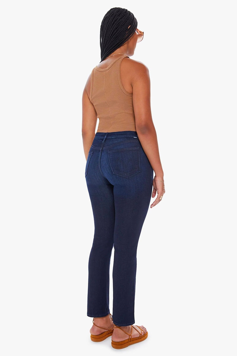 THE MID RISE DAZZLER ANKLE-NOW OR NEVER Denim MOTHER
