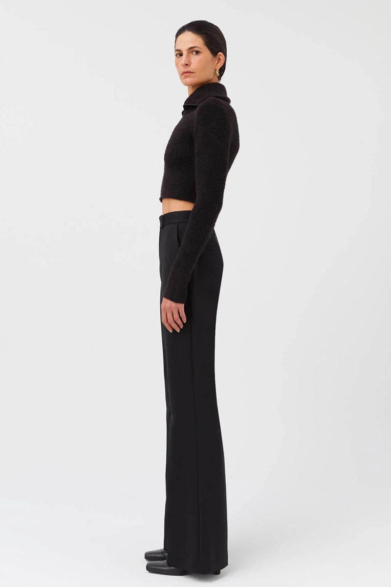 MIKHAIL TROUSER-BLACK Pants Camilla and Marc