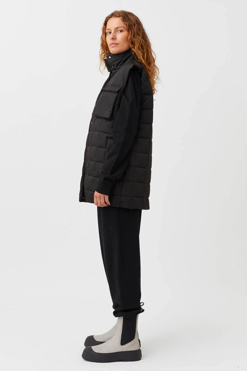 CONRAD VEST-BLACK Jackets Camilla and Marc