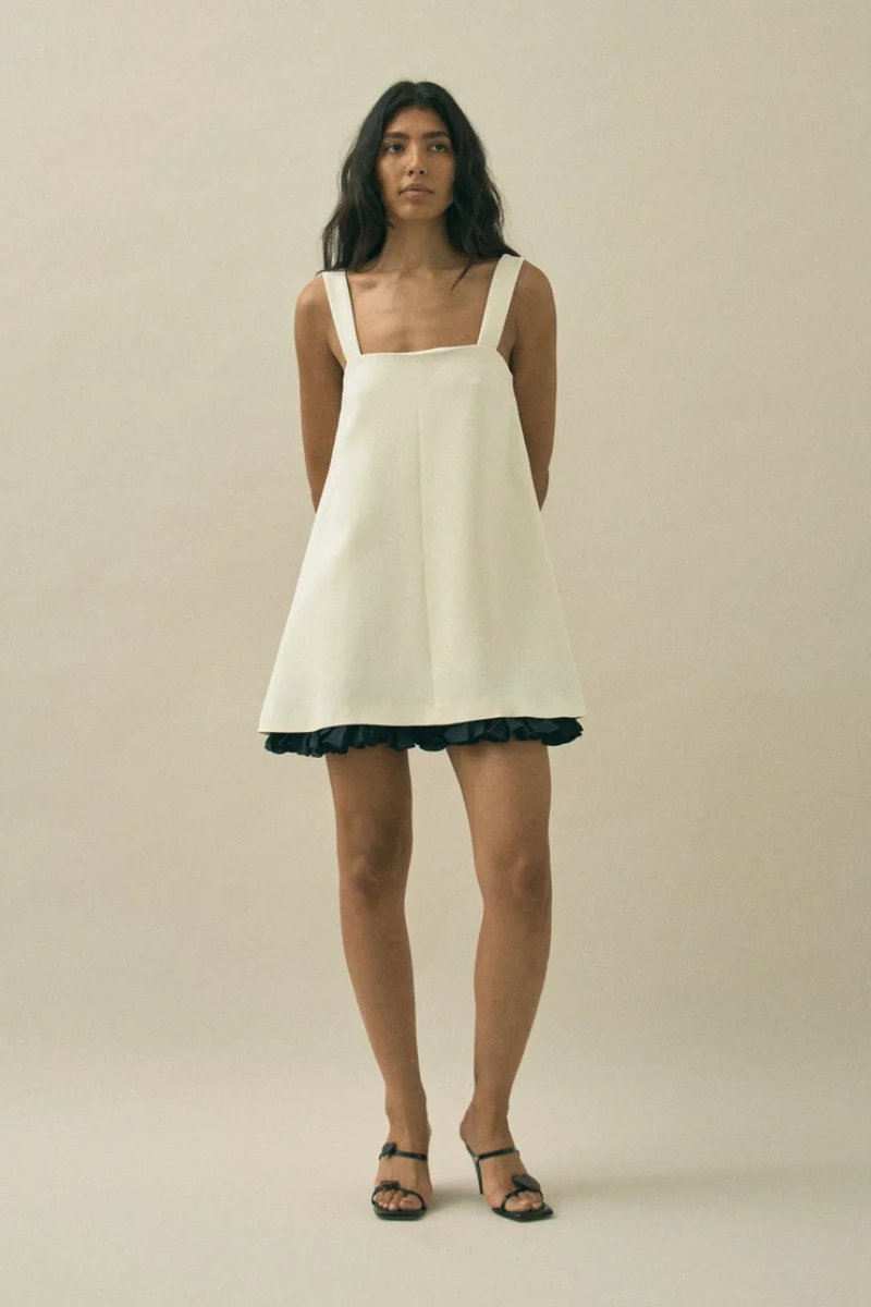 SOMEDAY SOON DRESS IVORY-IVORY Mini Dress Maggie Marilyn