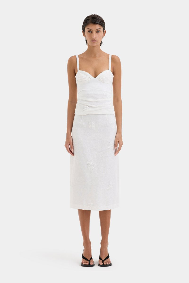 ALESSANDRA CAMI-IVORY Tops SIR.