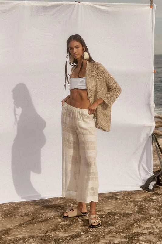 VILLA PANT-TELA ATENA Pants Estilo Emporio