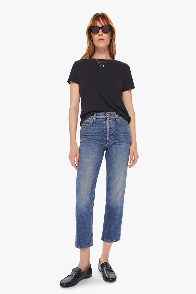 THE TOMCAT-KNEELING ON STONES Denim MOTHER 24 Kneeling Stones