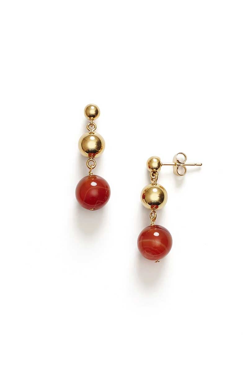 CARAMEL DROPS EARRING-GOLD Jewellery Anni Lu Uni Gold