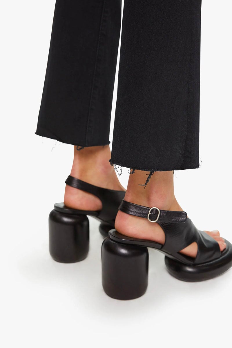 THE HUSTLER ANKLE FRAY-NOT GUILTY Denim MOTHER