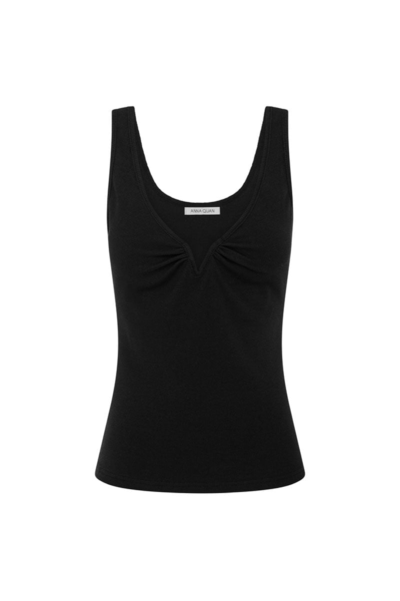 COLINE TOP-ONYX Tops Anna Quan 6 Onyx