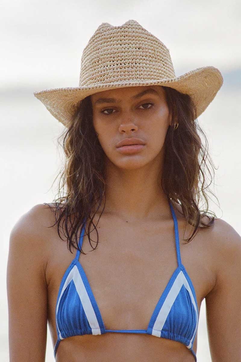 RAFFIA COWBOY-NATURAL Hats Lack of Color