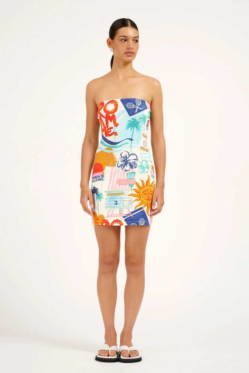 RIVA MINI DRESS-CIAO MIAMI Dress ROAME. 0 Ciao Miami
