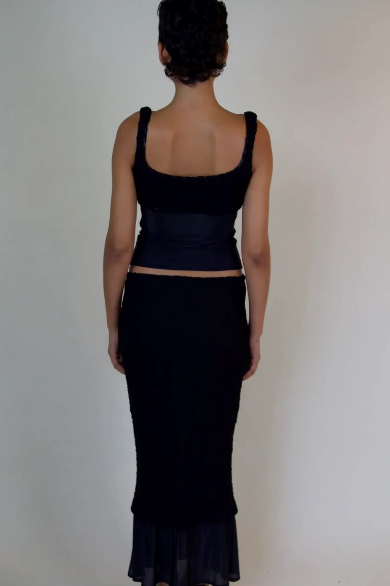 EQUINOX TOP-BLACK Tops Buci