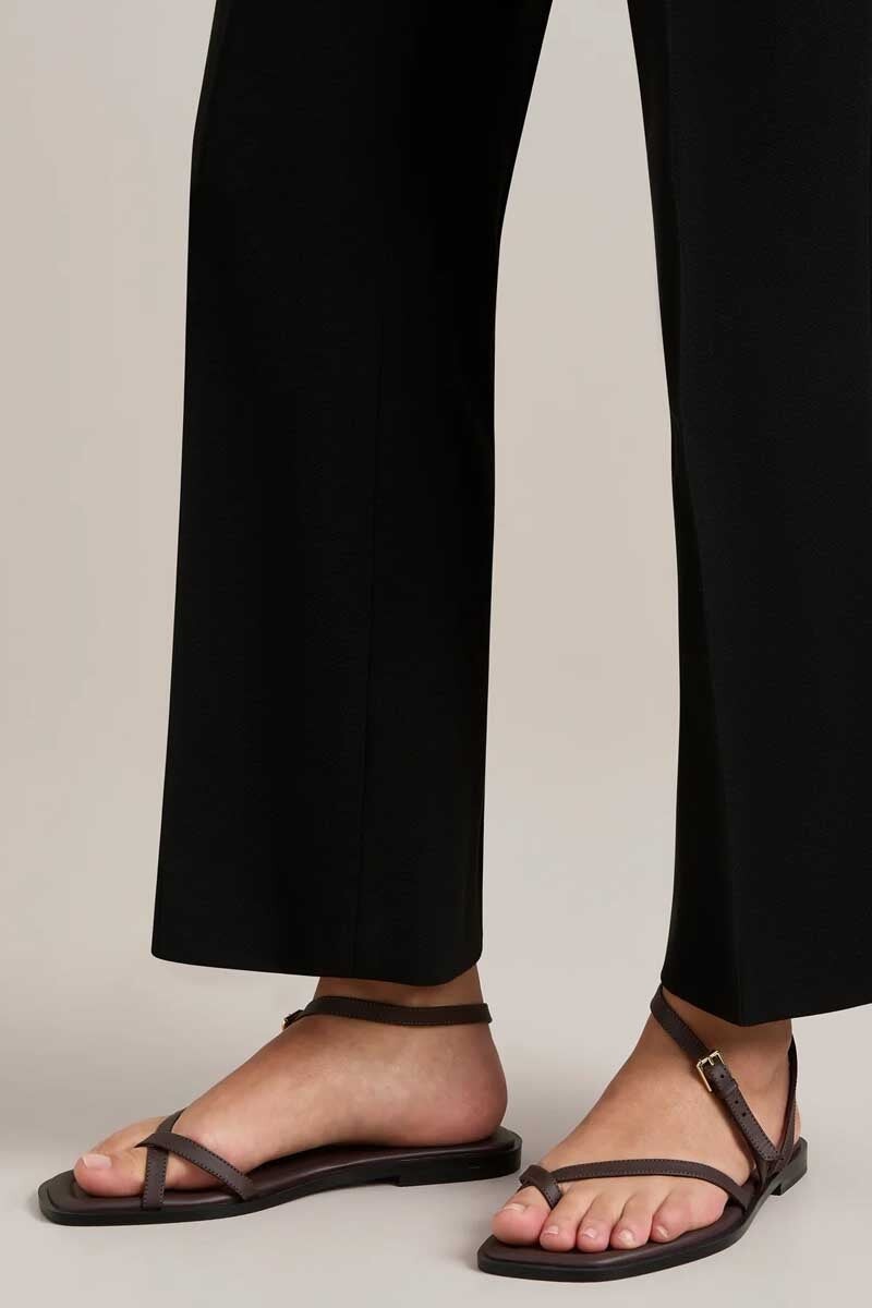 THE LUCIA SANDAL-WALNUT Shoes A.Emery