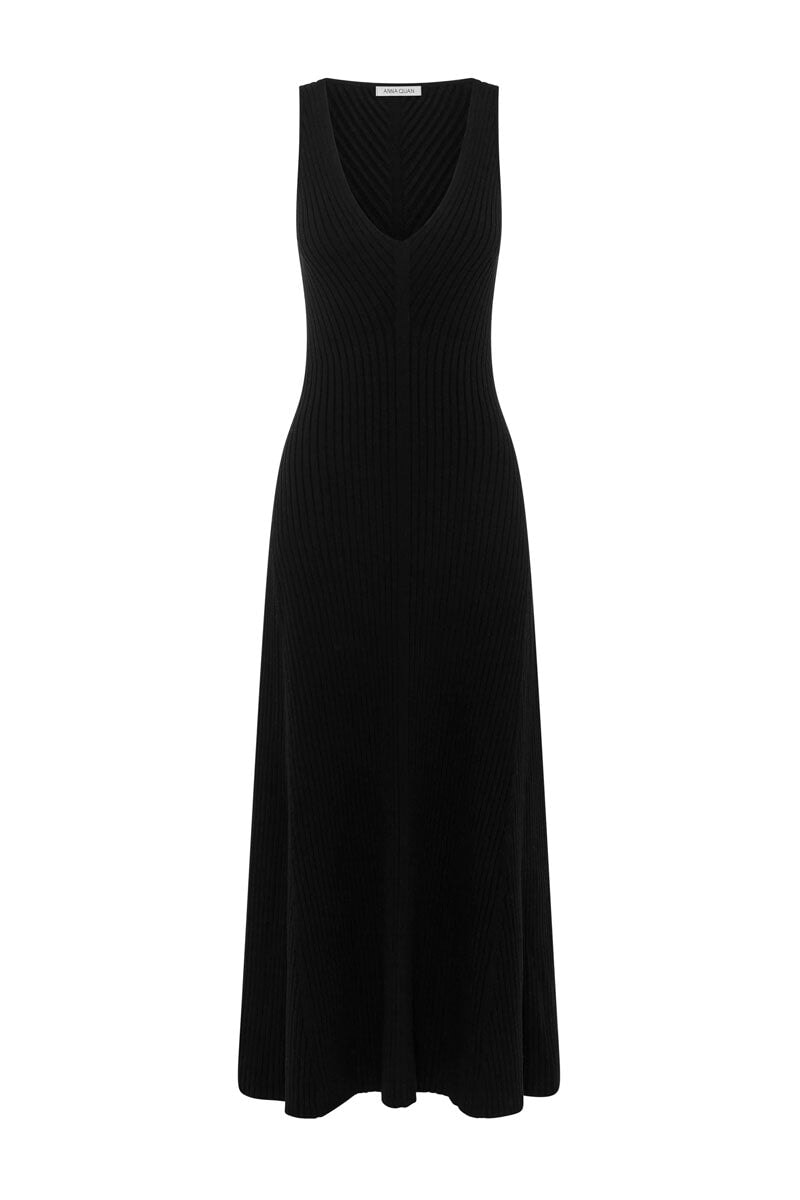 AMELIE DRESS-RAVEN Dress Anna Quan 4 Raven