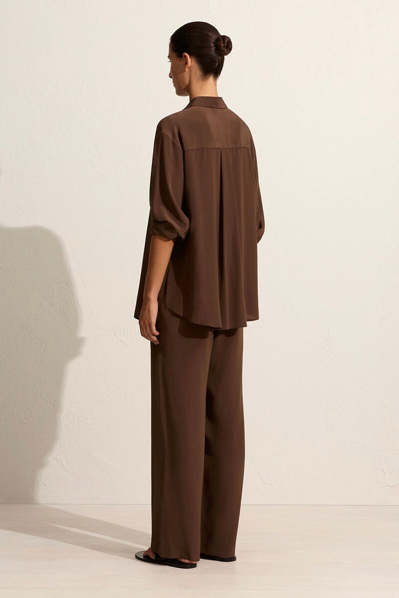 DRAWSTRING TROUSER-SABLE Pants Matteau