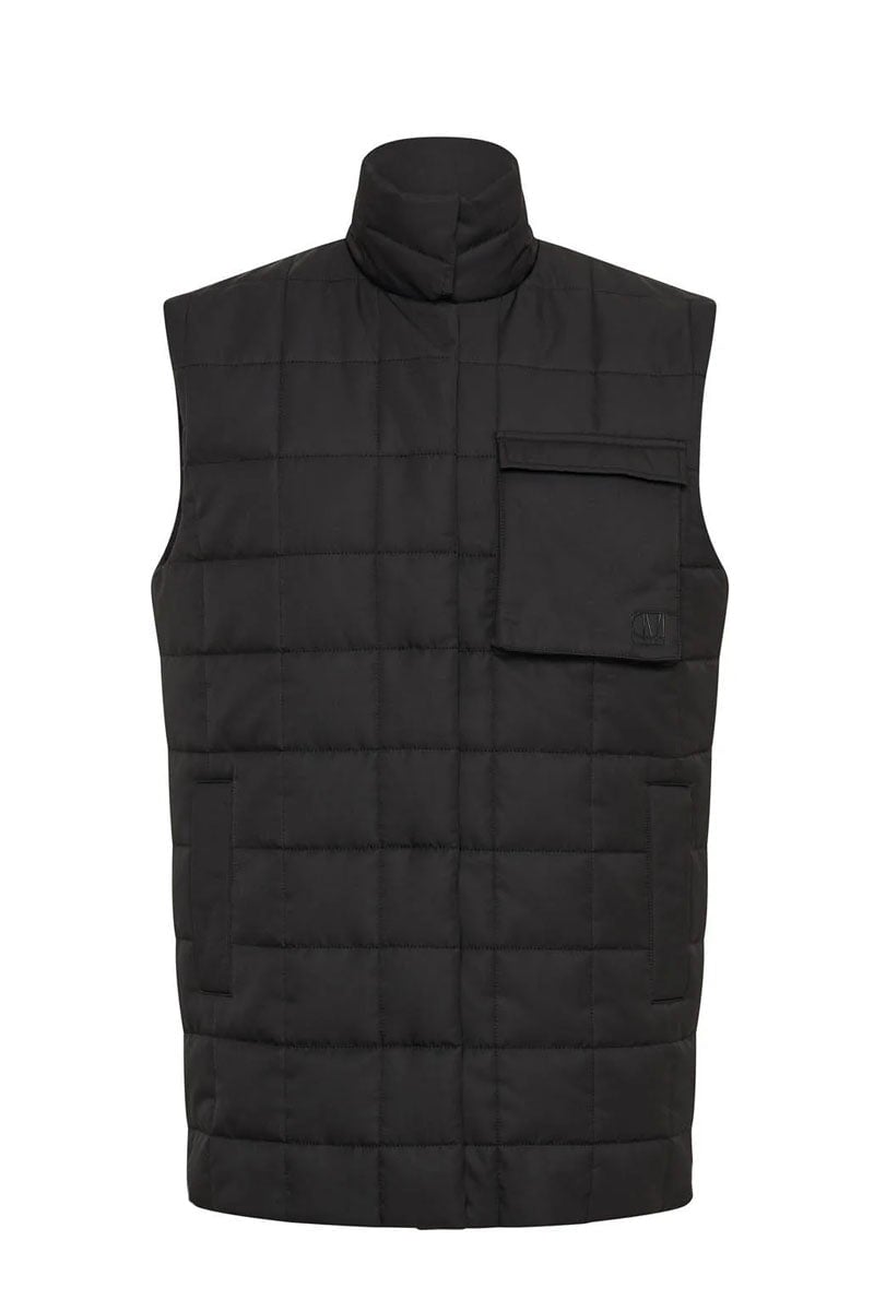 CONRAD VEST-BLACK Jackets Camilla and Marc