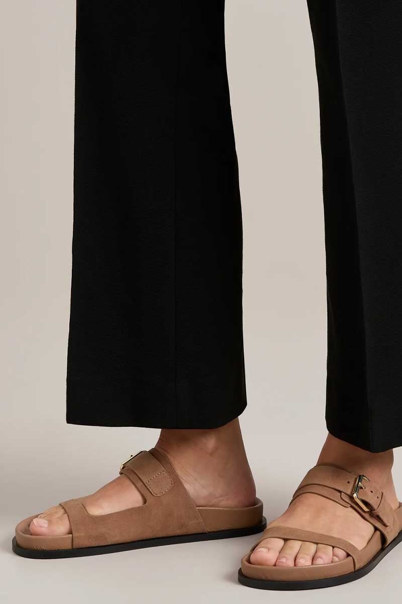 THE PRINCE SANDAL-NUTMEG SUEDE Shoes A.Emery