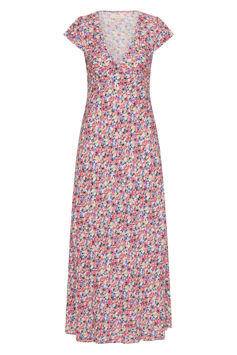 ESSON MIDI DRESS-VALERIE FLORAL MULTI Midi Dress Faithfull the Brand