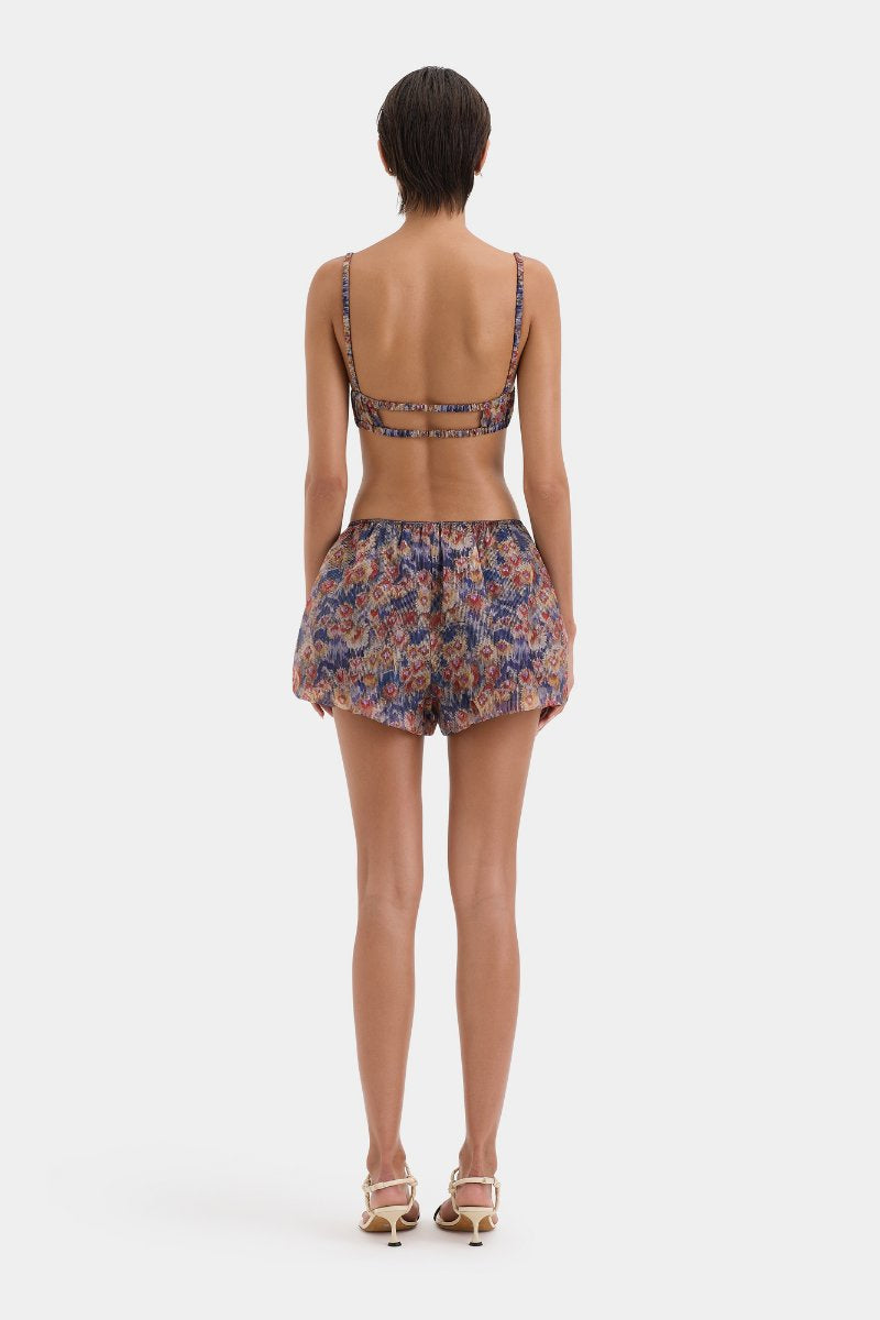 FIORE MINI SHORT-PETALO SCURO Shorts SIR.