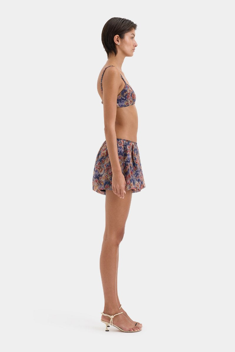 FIORE MINI SHORT-PETALO SCURO Shorts SIR.