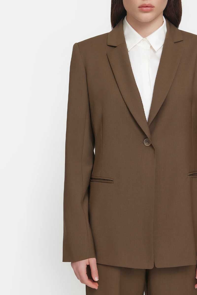HOMETOWN BLAZER-BURNT UMBER Blazers Viktoria and Woods