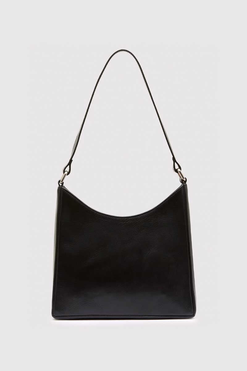 90S MINI SHOULDER BAG-BLACK Bags ST AGNI OS Black