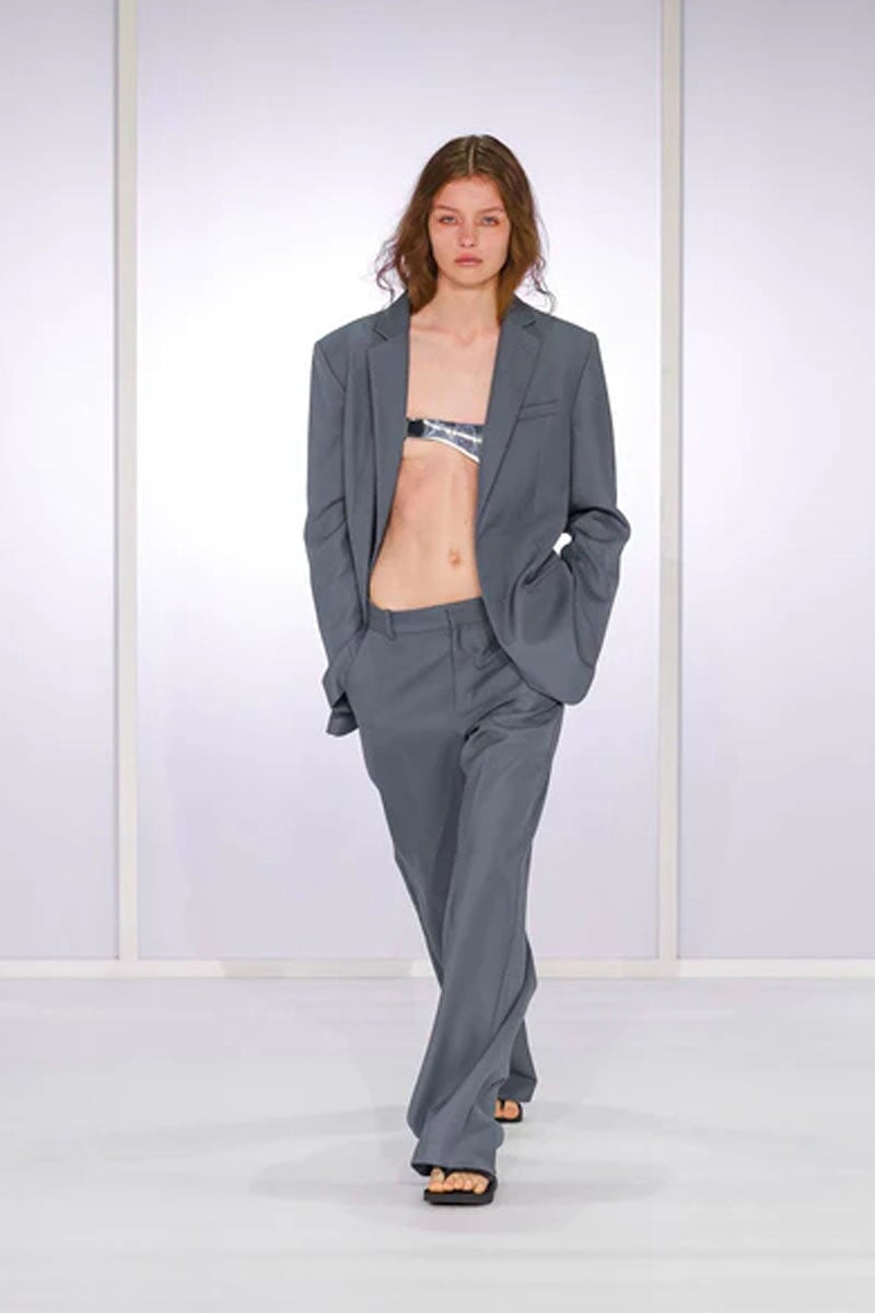 CARTER BLAZER-SLATE Jackets ST AGNI
