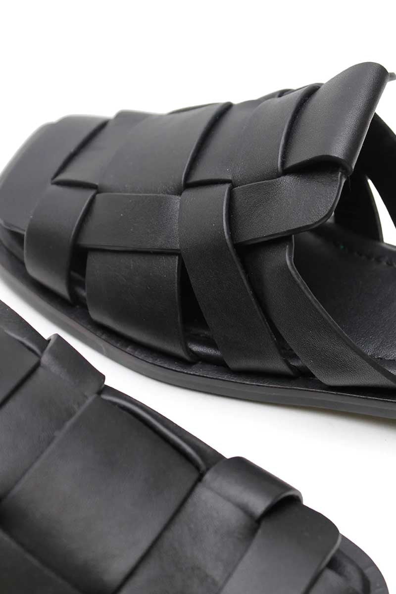 FISHERMAN MULE-BLACK Shoes LA TRIBE