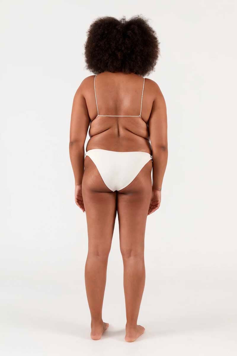 FINE STRAP TRIANGLE TOP-ECRU Swim ZIAH