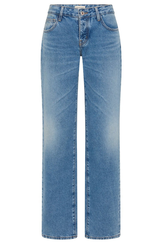 90S LOW RISE JEANS BY OUTLAND DENIM-90S BLUE Pants ST AGNI