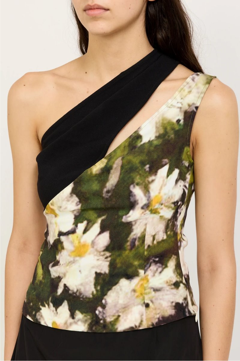 JUNE TOP-DAISY/BLACK Tops Wynn Hamlyn
