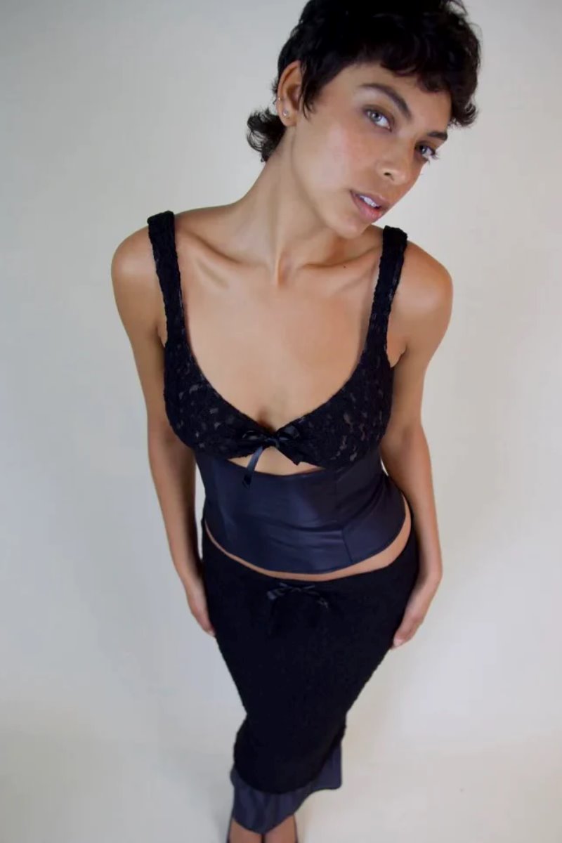 EQUINOX TOP-BLACK Tops Buci