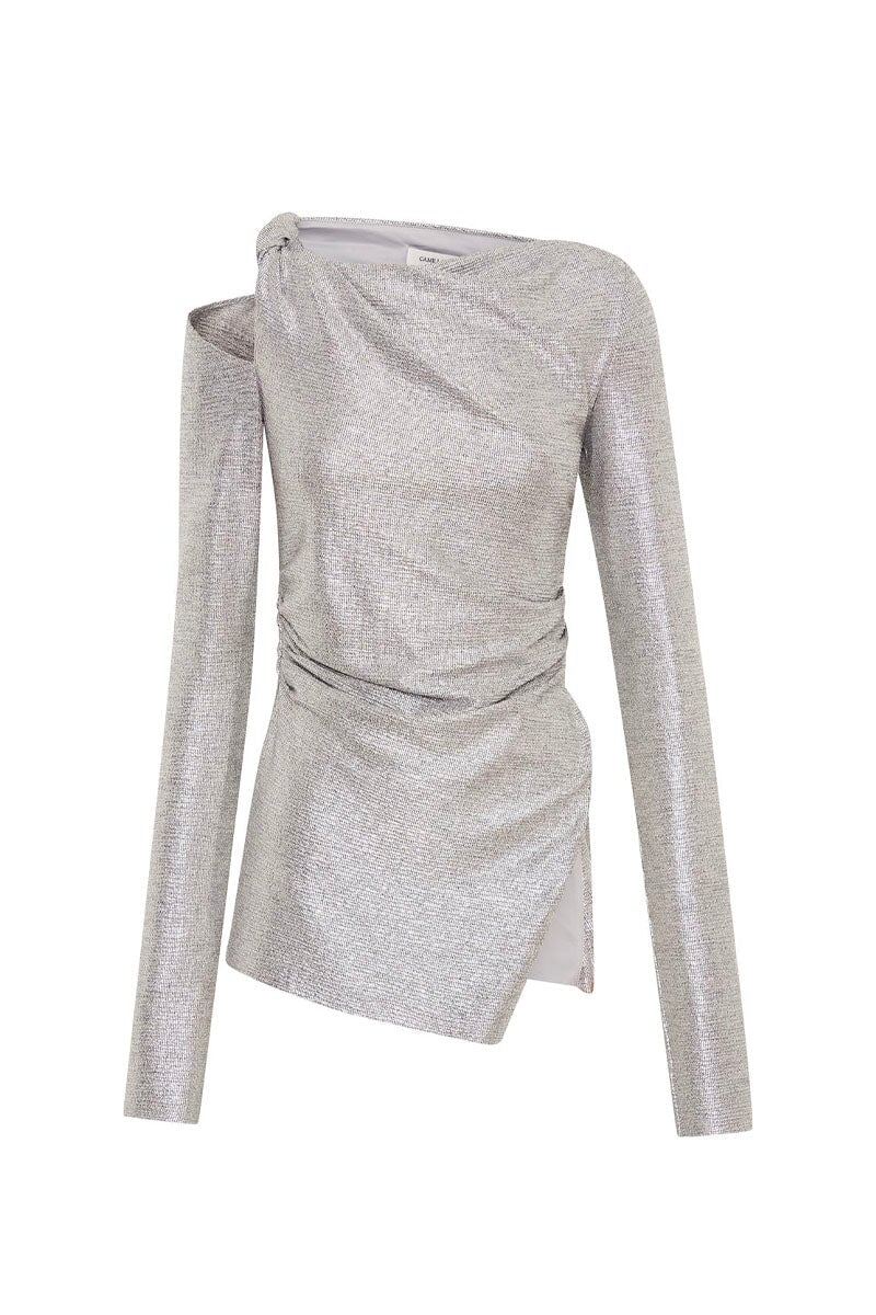 NICCOLO TOP-SILVER Tops Camilla and Marc 6 Silver